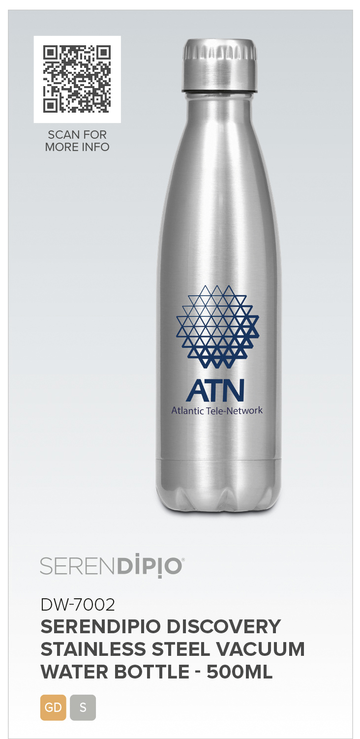 Serendipio Nova Stainless Steel Vacuum Water Bottle - 500ml CATALOGUE_IMAGE